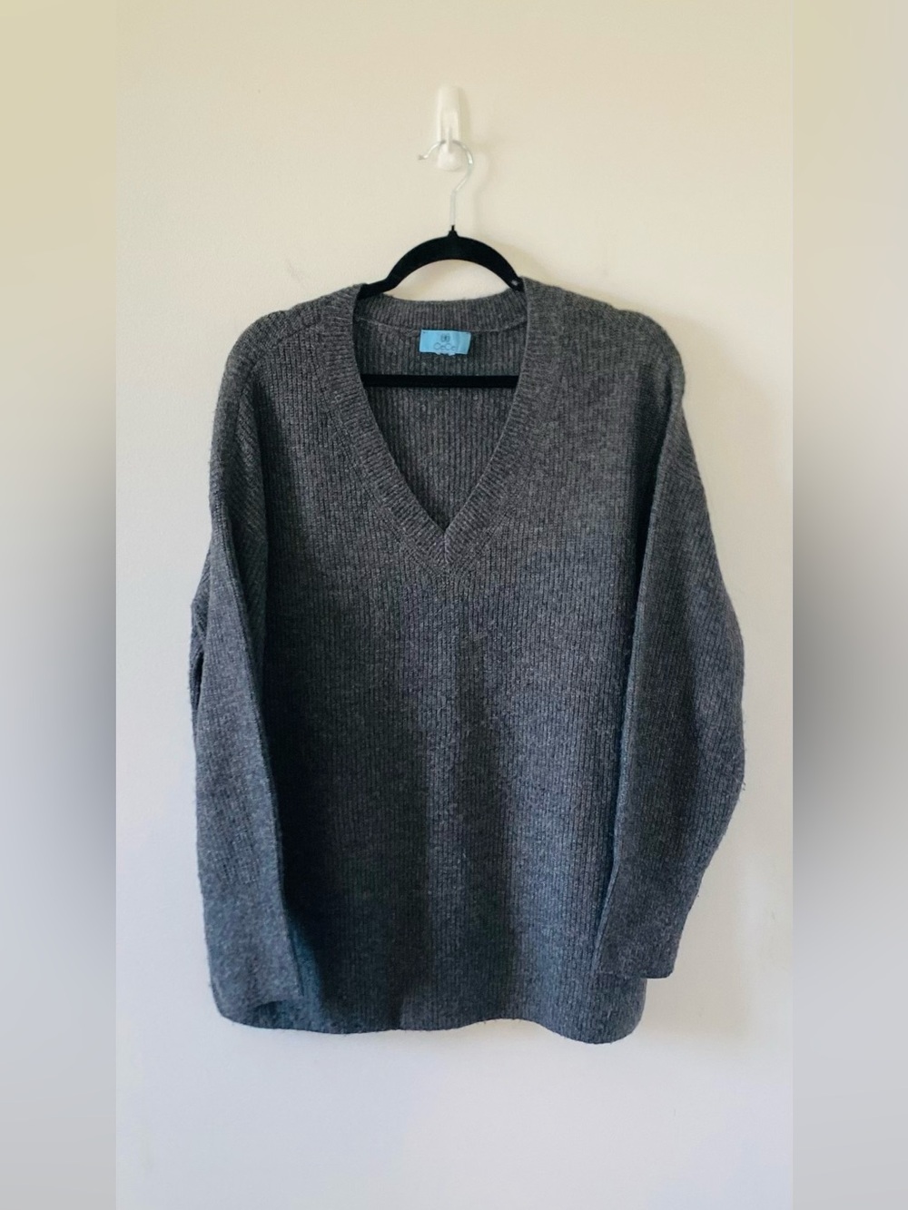 Women’s CeCe Oversized Chunky Knit Sweater Size XL Cabincore Loungewear Cozy EUC